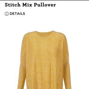 CAbi, Stitch Mix Pullover, Size Small